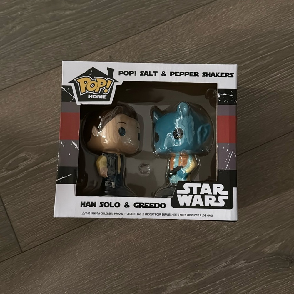 Funko Pop Home Star Wars Han Solo Greedo Salt & Pepper Shaker
